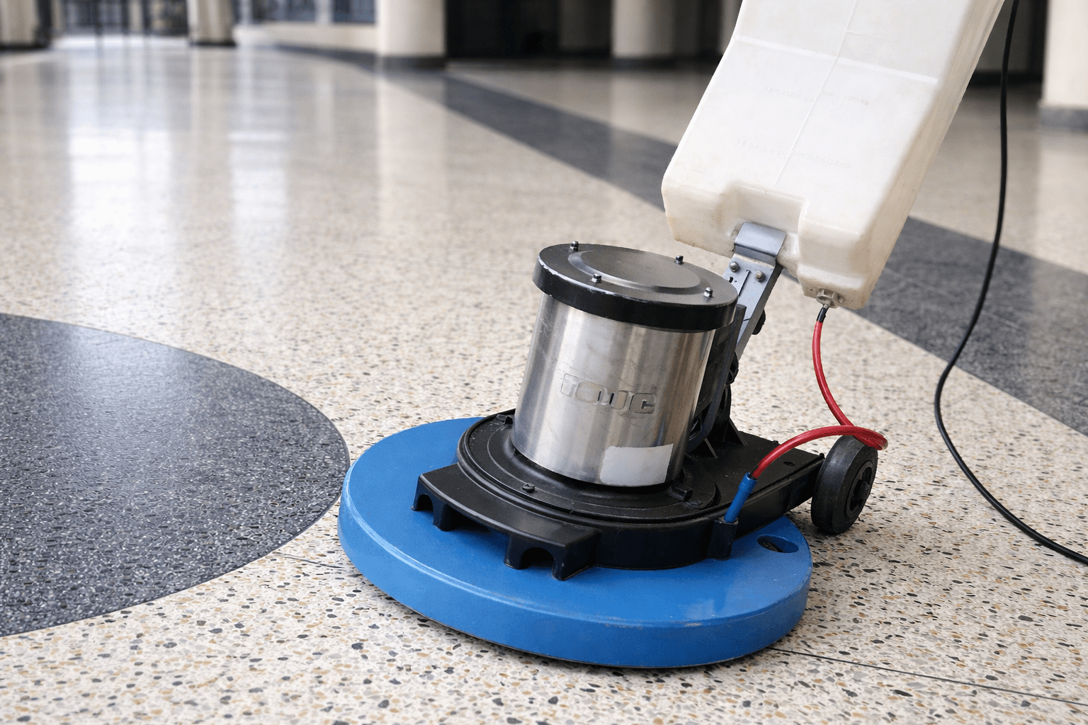 Floor after cleaning in Mbarara, Kampala, Uganda