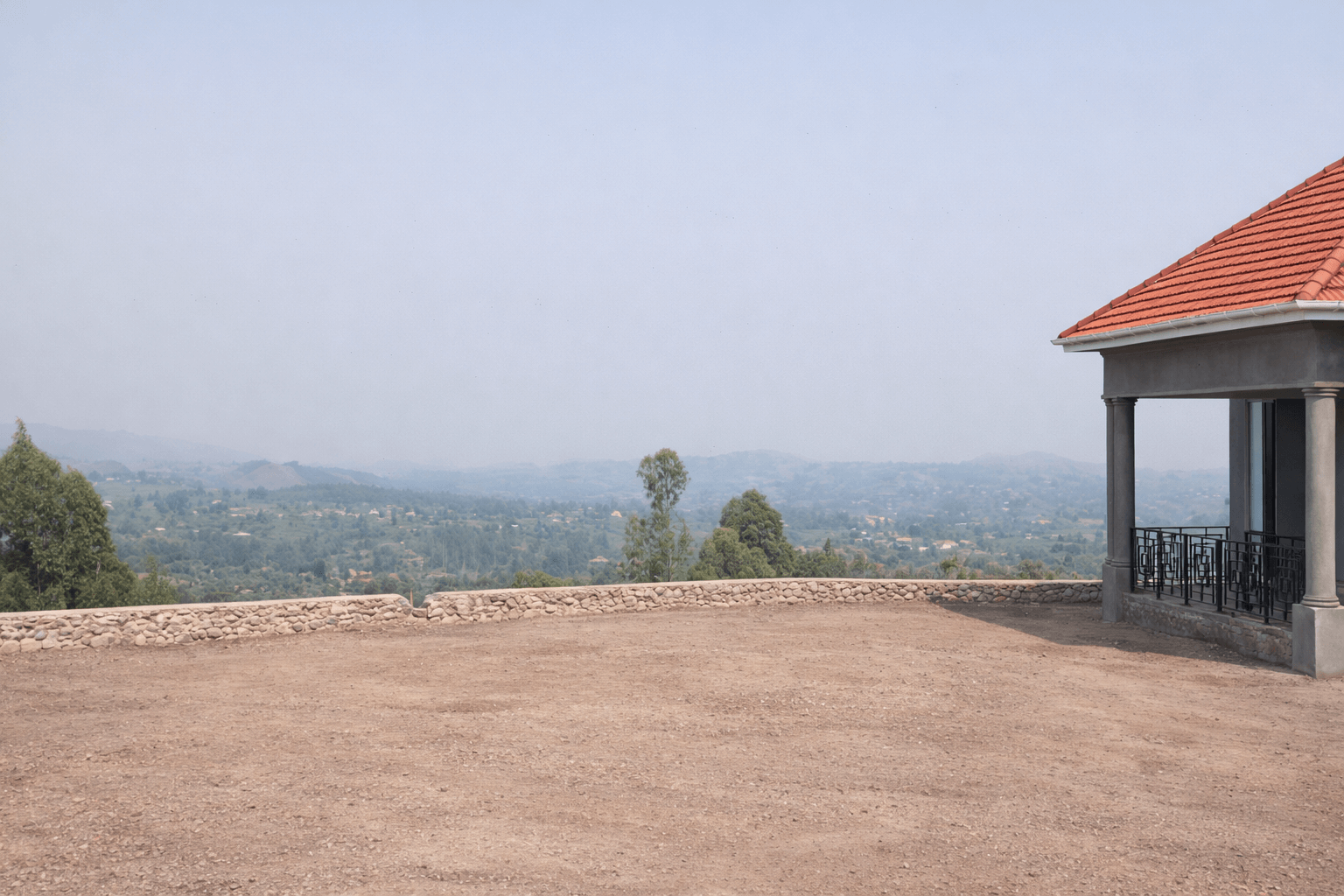 After post-construction cleaning in Mbarara Kampala, Uganda
