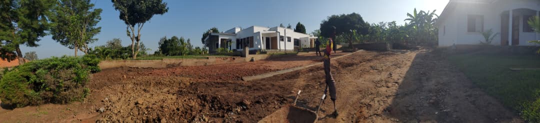 Before post construction cleaning in Mbarara, Kampala, Uganda